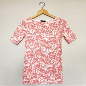 Lauren by Ralph Lauren Floral Shortsleeve Top